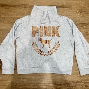 PINK Victoria's Secret Gray Sweatshirt